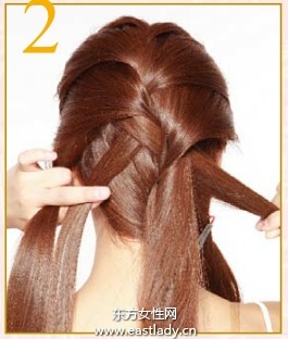 简单又实用的蝎子辫的编法图解