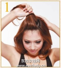 细编精灵辫子的编法图解