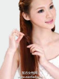 时尚韩式编发变身职场Lady