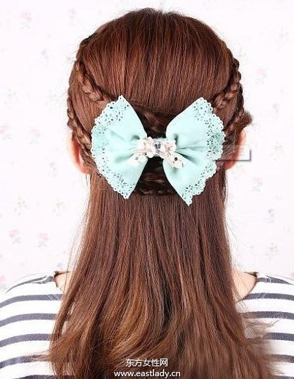 麻花辫另类编法演绎不一样的风情