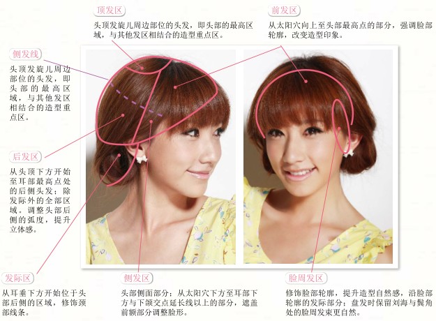 头发分区是做好发型的前提