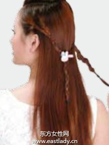 时尚韩式编发变身职场Lady