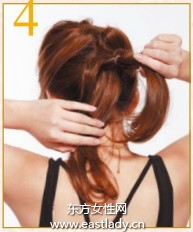 细编精灵辫子的编法图解