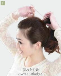 清新菠萝头造型给人阵阵春意