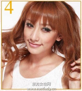 打造不做作的外翻卷发