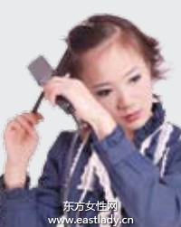 沉闷小短发变身柔顺直发增添时尚气息