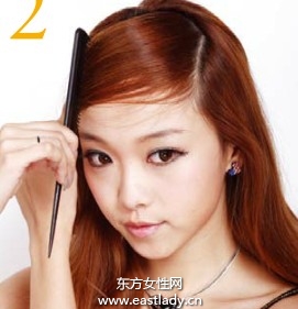 垫高顶发造型焕发层次感、立体感