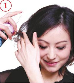 娇小可爱刘海编发 做个小女人