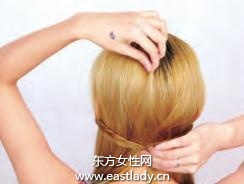 时尚加股辫编法打造乡村田园风