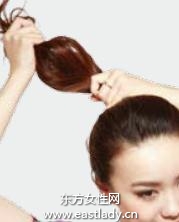 2013最新蓬松高盘发造型 给人潇洒不拘一格之感