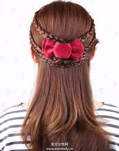 麻花辫另类编法演绎不一样的风情