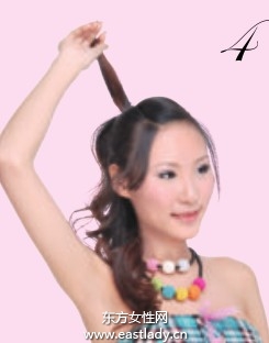 蝴蝶结小束发简单迷人富含温情气息