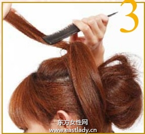 辣妹风格高盘发性感中透露着华丽