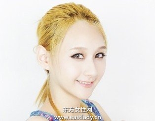 蝴蝶结的系法图解打造气质名媛发型