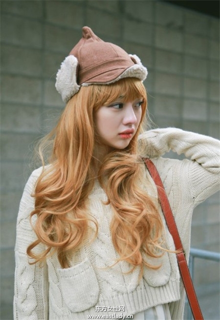 时尚卷发发型图片欣赏