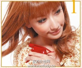 使发卷持久不松散的发型设计