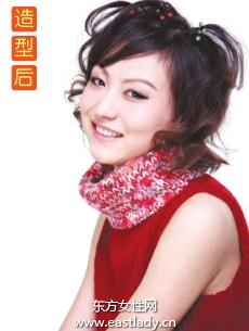 彩色小夹子打造时尚靓丽发型