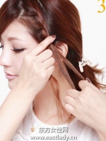 基本三股辫和四股辫发型设计