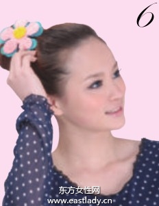 可爱丸子头发型设计散发无限美丽清凉气息