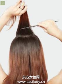 侧三股丝带编发休闲旅行首选发型