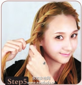 适合职业MM的最新韩式编发发型