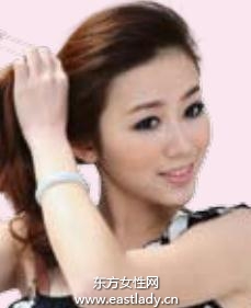 适合懒MM的好看发型扎法
