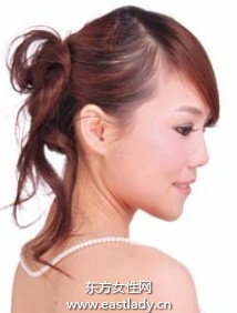 适合初次参加派对的碎发发型设计