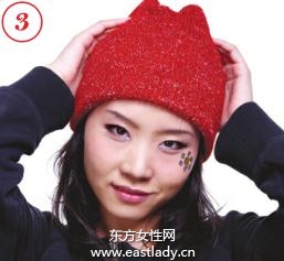 慵懒的卷发+脖套这个冬天不太冷