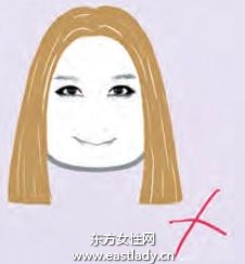 西洋梨形脸女生适合的发型设计