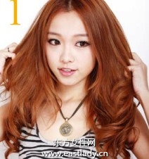 利用发饰垫高法重新打造张力美发