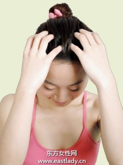 五指梳防白发脱发