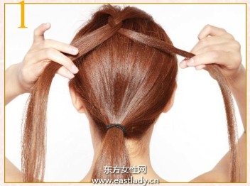 简单又实用的蝎子辫的编法图解