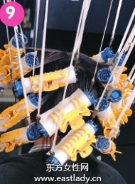 时尚卷发造型基本步骤体现女性温婉秀丽