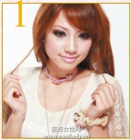 螺旋丝巾高盘发变身名模气质