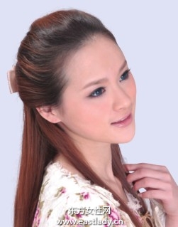 柔美俏皮三股辫散发端庄大气气质