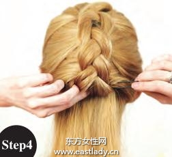 2013新款优雅时尚蜈蚣辫盘发发型设计