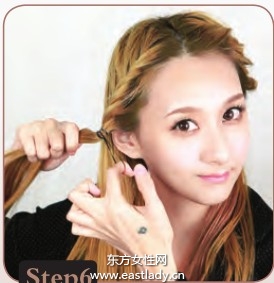 适合职业MM的最新韩式编发发型