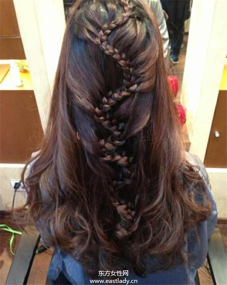 时尚卷发发型图片欣赏