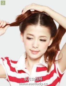 双团子高束发发型设计帅气又迷人