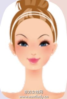 适合圆形脸的两款发型