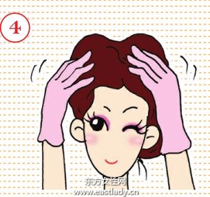 自制染发剂调出漂亮发色