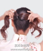 2013最新韩式扭发发型扎法步骤