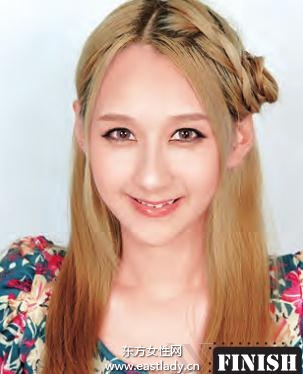 最新编发发型DIY减龄不含糊