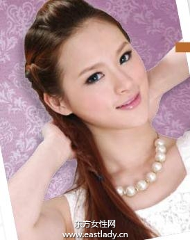 时尚韩式编发变身职场Lady