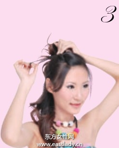 蝴蝶结小束发简单迷人富含温情气息