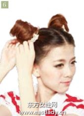 双团子高束发发型设计帅气又迷人