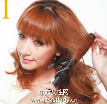 蝴蝶结搭配刘海演绎摩洛哥风情