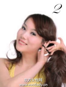 厚重卷发发型不断提高女人性感指数