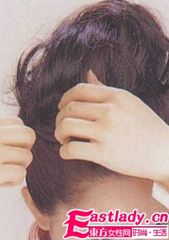 上梳式马尾发型 大气又时尚