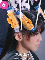 时尚卷发造型基本步骤体现女性温婉秀丽